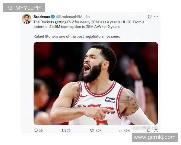 弗雷德范弗利特的崛起与影响力分析：从角色球员到NBA明星的蜕变之路