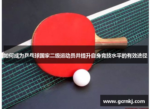 如何成为乒乓球国家二级运动员并提升自身竞技水平的有效途径